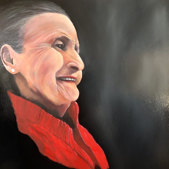 Portrait of elderly woman